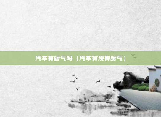 汽车有暖气吗（汽车有没有暖气）